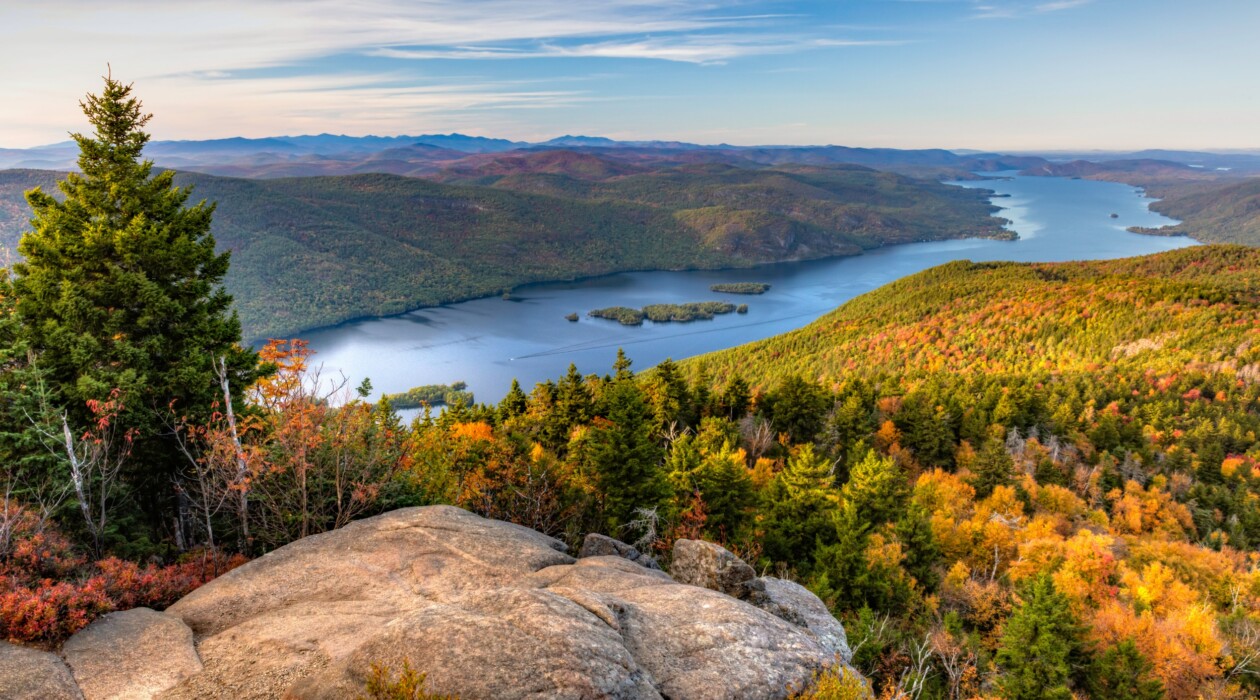 A lake in the Adirondacks.