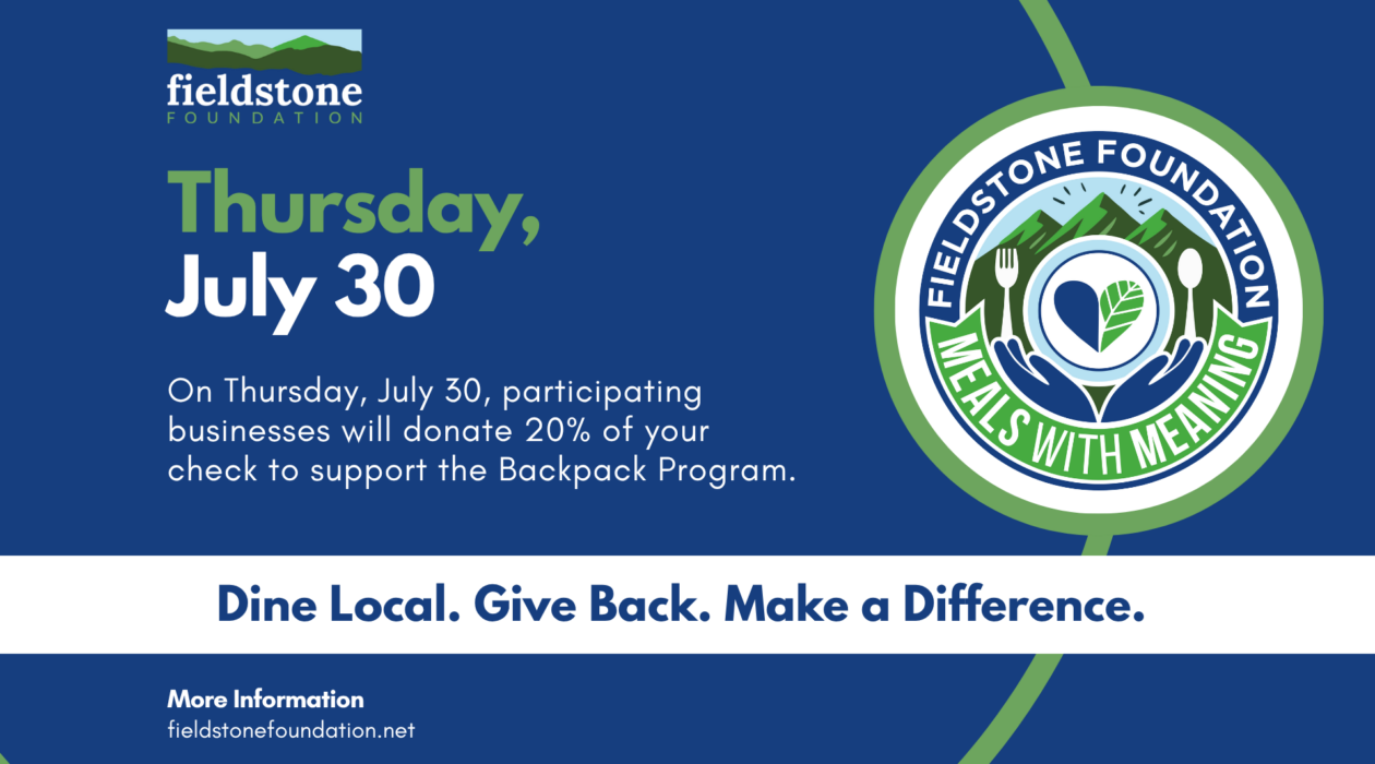Event details for Meals with Meaning, a fundraiser to support the Backpack Program.
